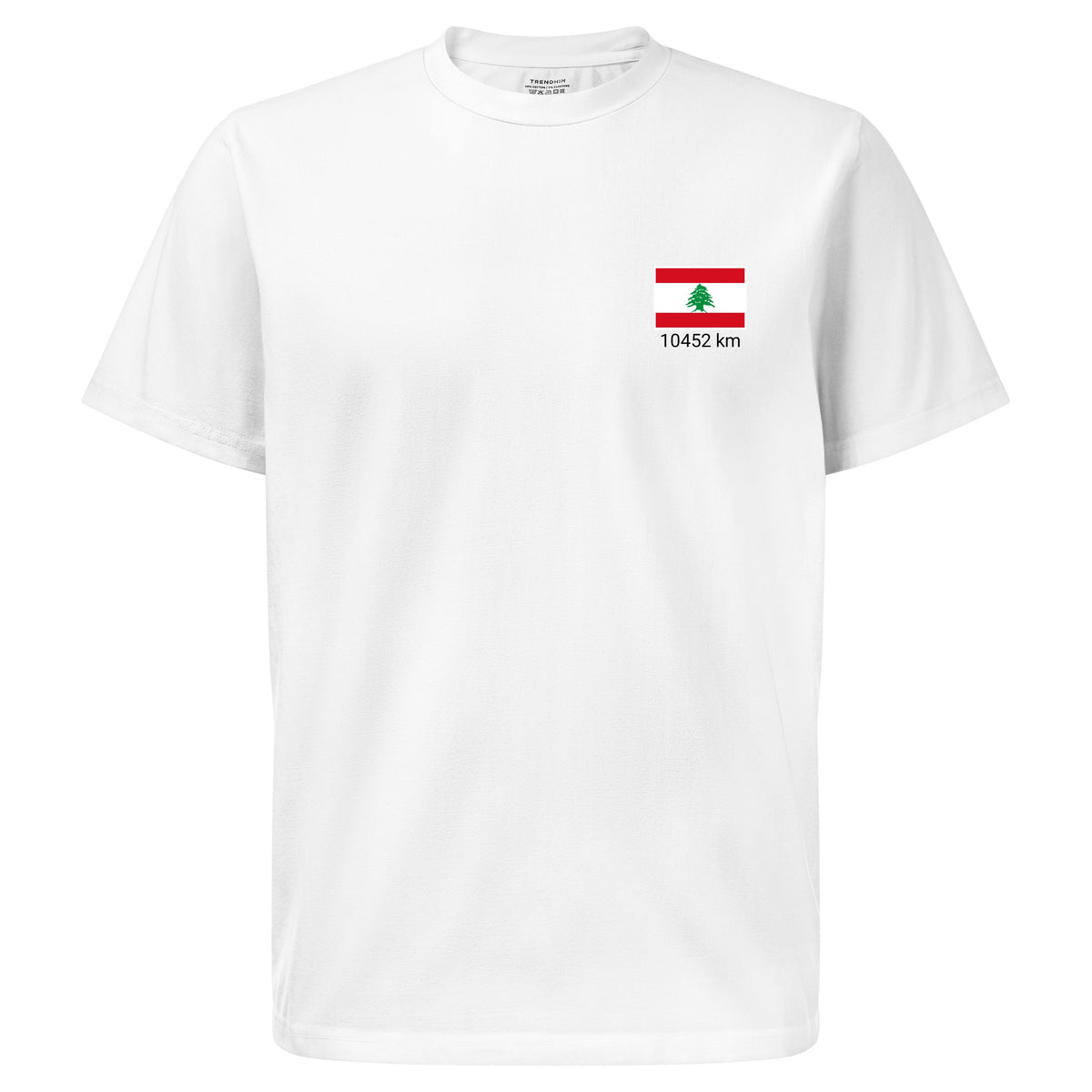 Tshirt flag lebanon