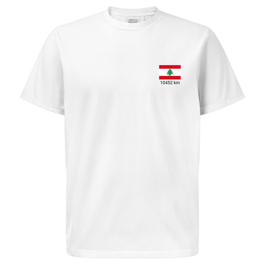 Tshirt flag lebanon